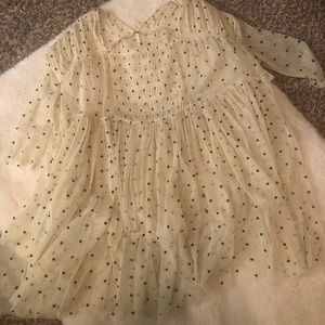 Free People Tulle Tunic